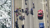 Kraksa w peletonie na 19 km przed metą 2. etapu Tour de France