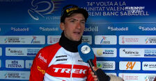Ciccone po wygraniu 2. etapu Volta a la Comunitat Valenciana