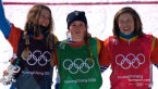 Moioli ze złotem olimpijskim w snowcrossie w Pjongczangu, Samkova trzecia
