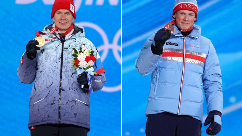 Pekin 2022. Norwegowie najlepsi w sprincie drużynowym mężczyzn. Kolejne medale Klaebo i Bolszunowa