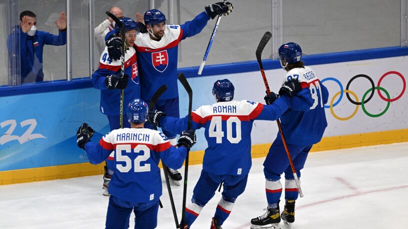 Pekin 2022. Słowacy z brązowym medalem igrzysk olimpijskich w hokeju na lodzie