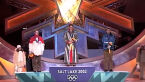 Ceremonia medalowa po konkursie na skoczni dużej w Salt Lake City