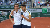 Herbert i Mahut po wygraniu finału gry podwójnej we French Open