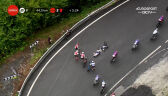 Kraksa na ponad 40 km przed metą 6. etapu Vuelta a Espana