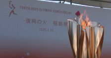Sztafeta olimpijska zawieszona, ogień olimpijski pozostał w Fukushimie