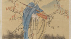 Kobieta z mieczem na tle krajobrazu. Sztuka orientalna w warszawskim Muzeum Narodowym 