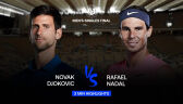 Skrót meczu Djoković - Nadal w finale Roland Garros 2020