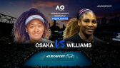 Skrót meczu Osaka - Williams w półfinale Australian Open