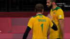 Tokio. Brazylia wygrała 1. seta w starciu z Rosyjskim Komitetem Olimpijskim w półfinale