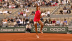 Świetna akcja Linette w 7. gemie 3. seta starcia z Jabeur w Roland Garros