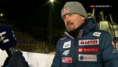 Adam Małysz po konkursie drużynowym w Lahti