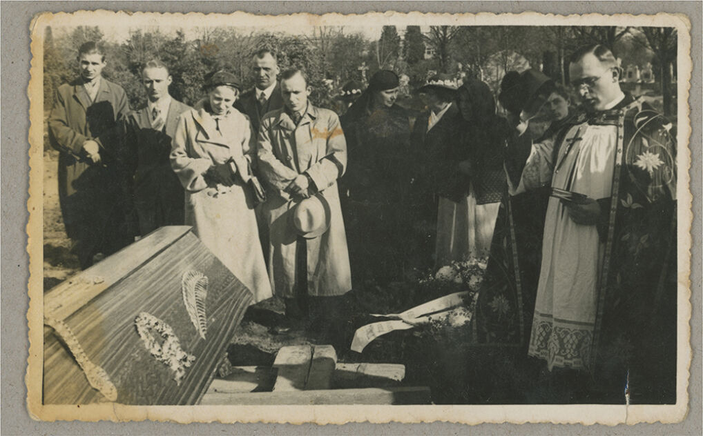 Pogrzeb Sama Sandiego na Cmentarzu Górczyńskim w Poznaniu. 1 maja 1937r.