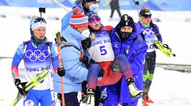 Pekin 2022. Norweżka zasłabła na mecie biathlonowego biegu na dochodzenie