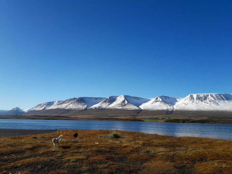 Mieszkańcy Akureyri nazywają swoje góry &quot;Toblerone&quot;