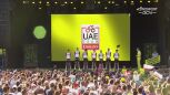 UAE – Team Emirates podczas prezentacji zespołów przed Tour de France 2022	