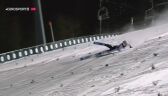 Upadek Kvandal podczas 2. serii środowego konkursu kobiet w Lillehammer - Raw Air