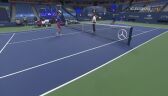 Skrót meczu Wiktoria Azarenka - Elise Mertens w ćwierćfinale US Open 
