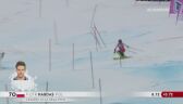 Przejazd Piotra Habdasa w slalomie w Abelboden