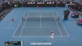 Skrót meczu Badosa - Tomljanovic w 1. rundzie Australian Open