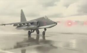 Rosyjskie szturmowce Su-25 odlatują z Syrii