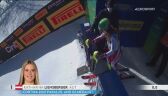 Katharina Liensberger na prowadzeniu po 1. przejeździe slalomu na MŚ w Cortinie d&#039;Ampezzo