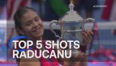 Najlepsze zagrania Emmy Raducanu w turnieju US Open