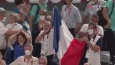 Tokio. Siatkówka: radość Francuzów po zwycięstwie w olimpijskim finale
