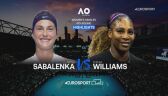 Skrót meczu 4. rundy Australian Open Aryna Sabalenka - Serena Williams