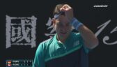 Skrót meczu Raonic - Zverev w 4. rundzie Australian Open