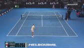 Hurkacz przełamał Sonego na początku 4. seta meczu w 2. rundzie Australian Open