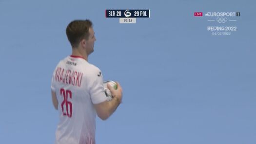 Contundente victoria de los polacos contra Bielorrusia en el Campeonato Europeo de Balonmano