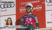 Skok Konderli z 1. serii konkursu kobiet w Lillehammer