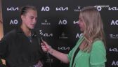 Rozmowa Sabalenki z Schett po awansie do finału Australian Open
