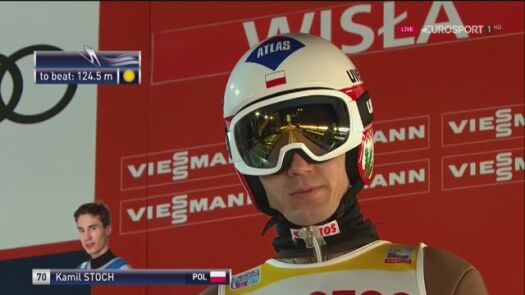 Kamil Stoch jump to qualifying