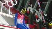 Pekin 2022 - skoki narciarskie. Skok Timiego Zajca w 2. serii konkursu na dużej skoczni