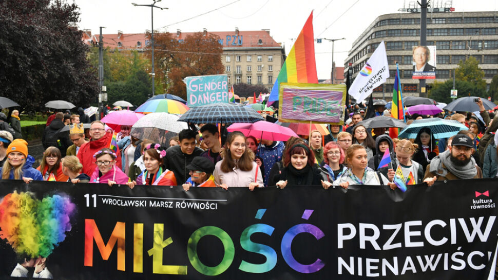 Marsz Równości we Wrocławiu. Impreza odbyła się pod patronatem prezydenta miasta