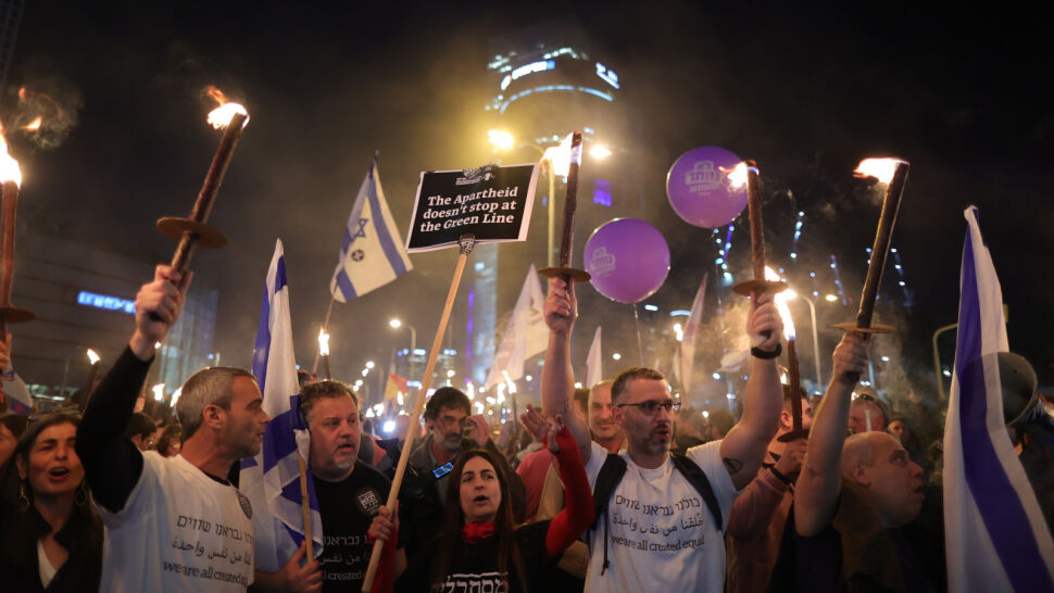 Protesty w Izraelu przybierają na sile. "Rząd chce zniszczyć demokrację i zmienić ją w dyktaturę"
