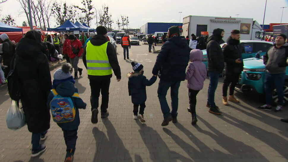 Uchodźcy z Ukrainy w Przemyślu. "Co moje dzieci zrobiły Putinowi? Dlaczego on przyszedł do nas?"