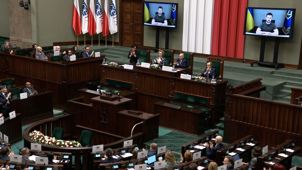 Prezydent Wołodymyr Zełenski zaapelował o wykluczenie Rosji z OBWE