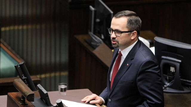 Marcin Horała has withdrawn the draft bill on social security reform abolishing income limit of thirtyfold the average wage